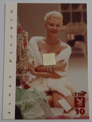 2000 Playboy COTC Centerfolds of Century Janet Pilgrim Top 10 Gold Foil