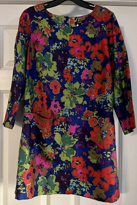 J. Crew Silk Cottagecore Old Money Quiet Luxury Mob Wife Glam Resortcore Size 2