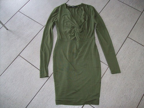 ABITO VESTITO VERDE SCURO GUESS TAGLIA XSMALL | eBay