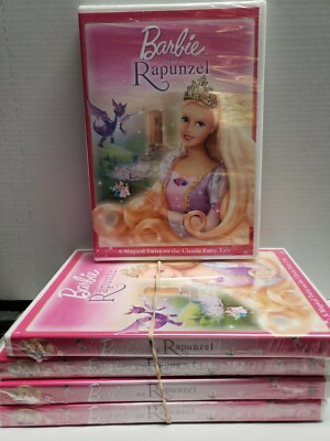   Barbie As Rapunzel.(Lot of 5) DVD (new Sealed 