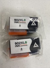 2pk 902XL Black Ink Cartridges for HP 902 Officejet Pro 6960 6968 6970 6975 6978