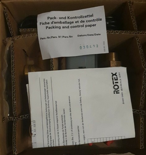ROTEX A1 BO 15-E Oil Condensing Boiler 154820 ASS-A1 Honeywell VC4012 valve set - Picture 3 of 4