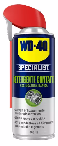 WD 40 Detergente Contatti elettrici Spray Specialist Asciugatura Rapida 400 ml.