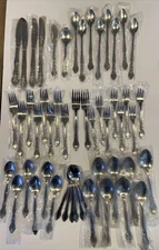 Lot of 52 Rogers AUBERGE Stanley Roberts Stainless KOREA **NEW**