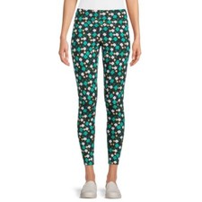 No Boundaries Juniors St. Patrick s Day Leggings Green Shamrock Medium 7-9