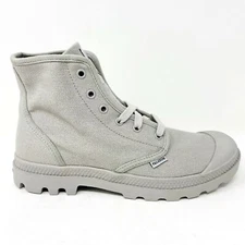 Palladium Pampa Hi Vapor Black Gray Mens Combat Boots 02352 022
