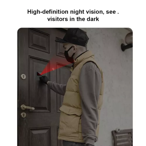 Wifi Smart Türklingel Drahtlose Sicherheit Gegensprechanlage Videokamera Glockenspiel Türklingel Klingeln - Bild 11 von 15