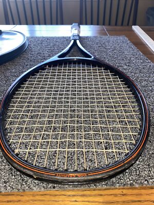 ProKennex Tennis Racquet 100% Graphite Mid Size 98 Black Ace w