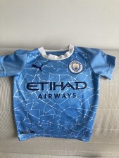 Kit maison enfant Manchester City 2020/21 #20 bronze (3-4 ans)