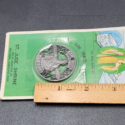 1989 SS2417OATMEALGREY 関税送料込 St. Jude Travel Club Medallion July 1979 - June 1980 New