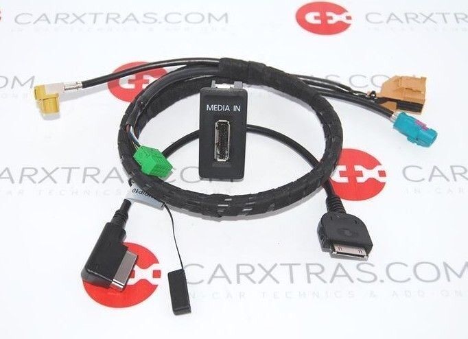 Media In MDI cable  VW Golf VII 7 5Q iPhone 3, 4, 4s 5 5s iPod S