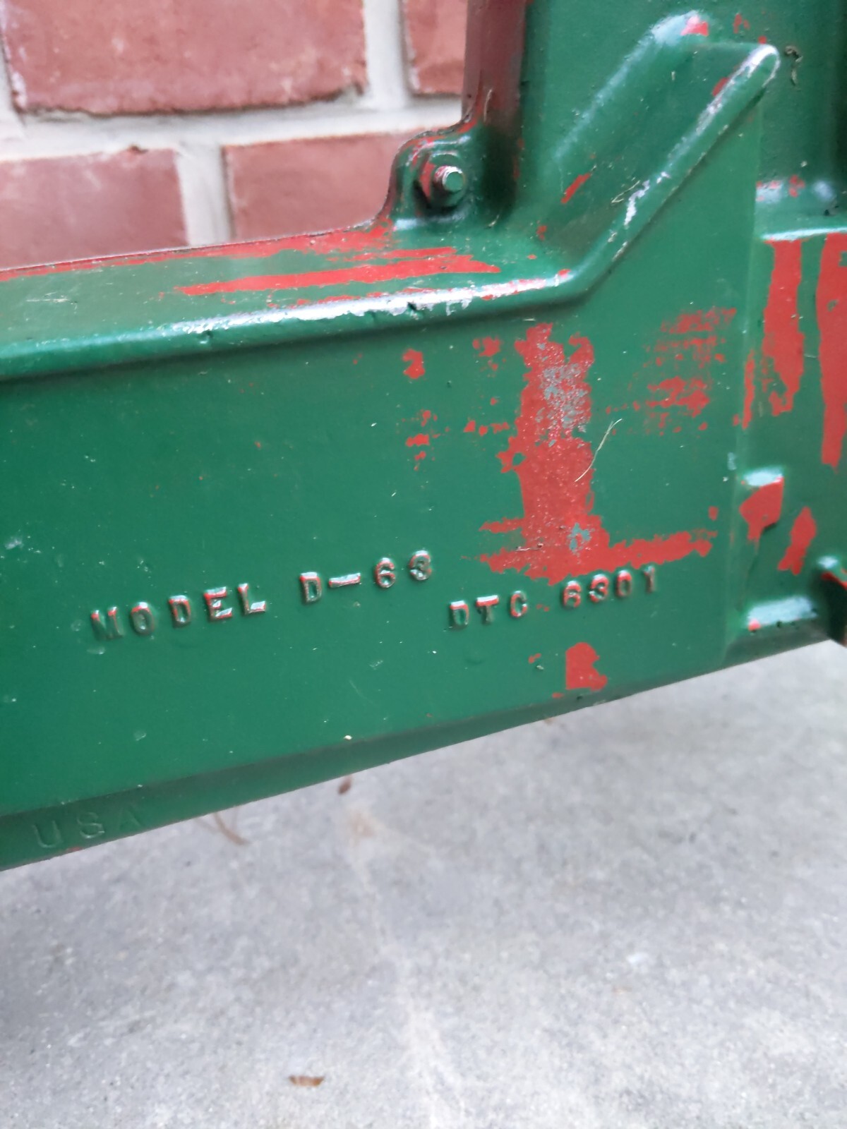 Ertl John Deere 20 Pedal tractor D63 eBay