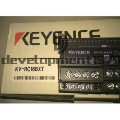 One KEYENCE KV-RC16BXT Plc KVRC16BXT New In Box