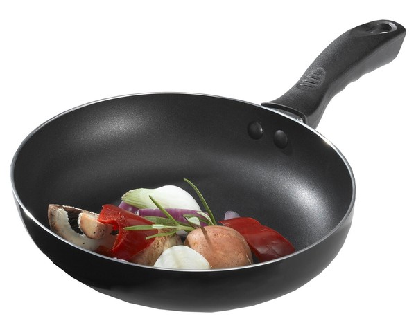 Bratpfanne Schwenkpfanne Pfanne Aluminium Antihaft Beschichtung Schwarz 24 Cm-image