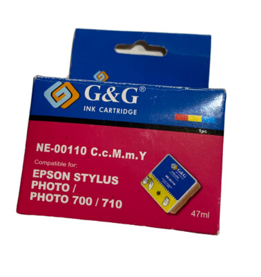G&G  Ink Cartridge Epson Stylus 700/710. NE-00110 C.cM.m.Y.  Exp- 02/2904