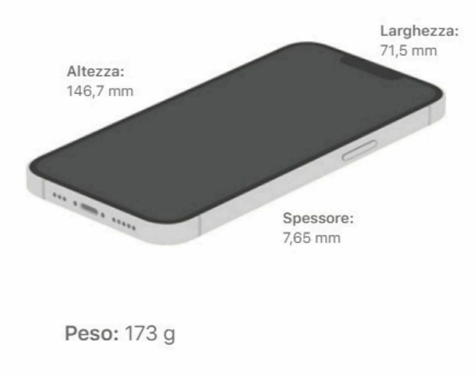 Apple IPHONE 13 5G 128GB Neu Original Smartphone Schwarz Midnight - Bild 4 von 4