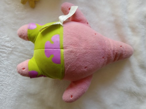 Vintage Fisher-price SpongeBob Squarepants Patrick Stuffed Plush 2004 &... - Picture 3 of 8