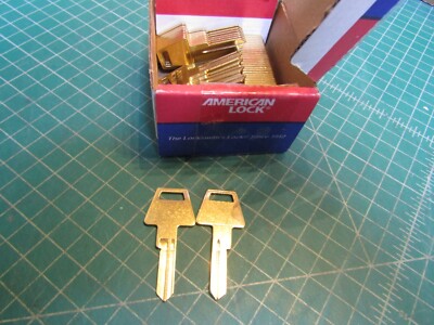 Lot of 50 American Lock AK6Box Key Blanks 6 pin. NEW in Box
