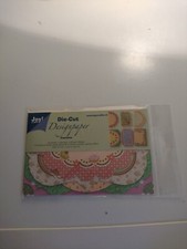 DIE CUT DESIGNPAPER CUPCAKES 18 SHEETS/6 DESIGNS NEW