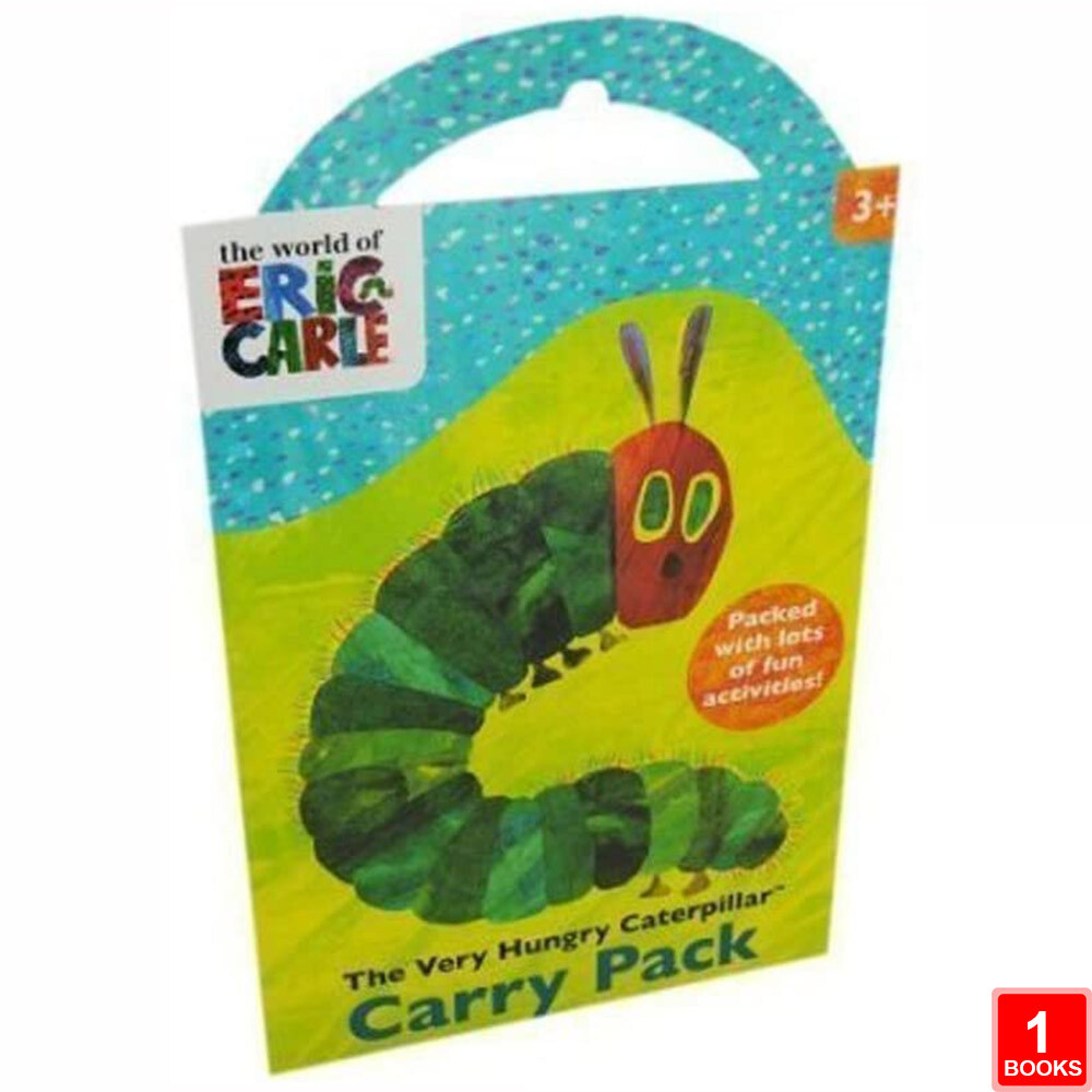 Alligator Books Very Hungry Caterpillar Carry Pack, Plastic, Multi-Colour