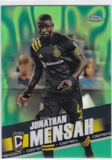 2022 Topps Chrome MLS Green Lava #158 Jonathan Mensah Columbus 71/99