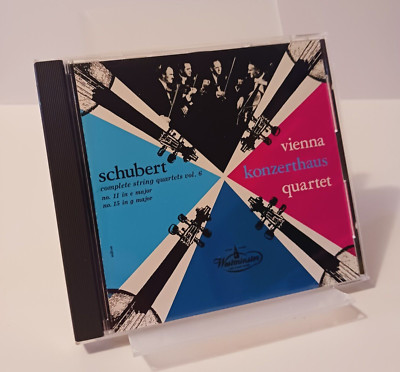 Schubert: Complete String Quartets Vol. 6 CD, Vianna Konzerthaus Quartet 1987