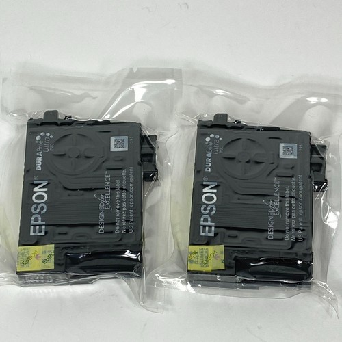 Lot of 2 Genuine Epson 220 Durabrite Standard Capacity Ink Cartridge - Yellow - Picture 2 of 6