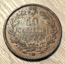 10 Centesimi 1866