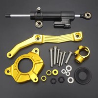 Z1000 Motorrad ZubehöR LenkungsdäMpfer Stabilisatorhalterung Gold Set 1