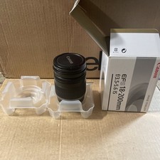 Canon EF-S 18-200mm IS Zoom Lens Image Stabilizer W/Caps Excellent Fully Tested