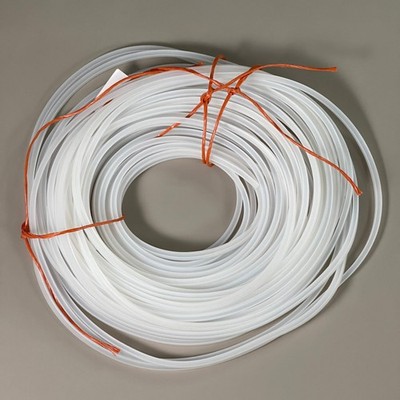 CR LAURENCE EZ Glaze Soundstrip Extruded Silicone Gasket 1/4'' Clear 100' EZ14XC