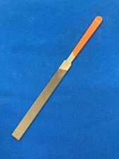 NICHOLSON  Steel Double Cut Thin Rectangle Tungsten Point File 5-1/4" Long - USA