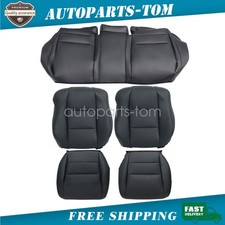 Front Rear Bottom-back Bench Seat Cover For 2004-2008 Acura Tl Replacement
