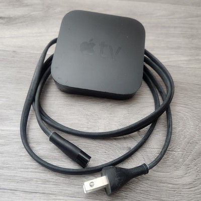 Apple TV 3rd Generation Black A1427 1080p HD Streaming Media Player w Power Cord