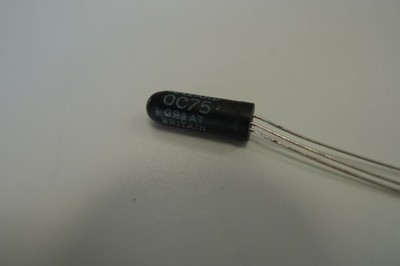 OC75 Mullard Transistor Germanium Vorverstärker in AF Anwendungen Glasgehäuse