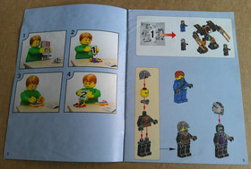LEGO Instruction Booklets Ninjago Thunder Raider #70723/1-70723/2 Manuals ONLY!