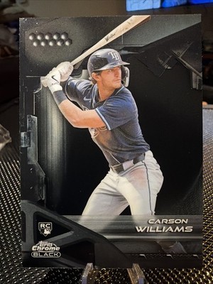 CARSON WILLIAMS RC #101 2026 TOPPS CHROME BLACK