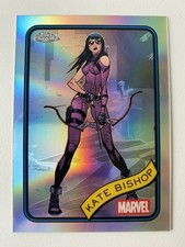2025 Topps Chrome Marvel Refractor Kate Bishop #72