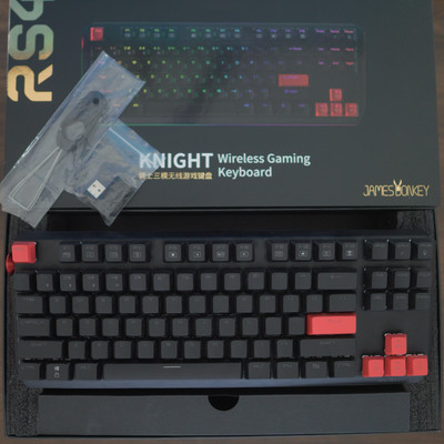 *READ* JamesDonkey RS4 Knight Wireless Gaming Keyboard *Defect*