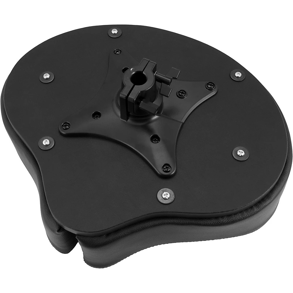 Ahead Spinal-G 3-Leg Drum Throne w/Leopard Print Cloth Top/Black Sides 18 in.