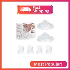 4Pack Silicone Duckbill Valve  2Pack Silicone Diaphragm Compatible with Momcozy