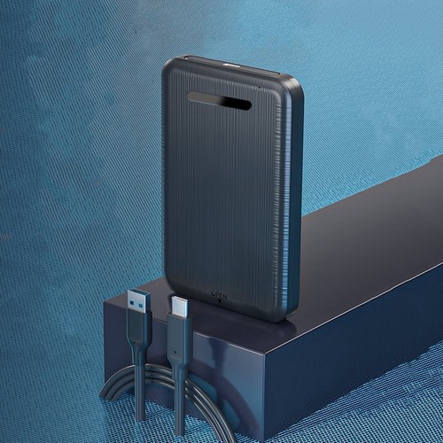 Type-C To USB 2.5 Inches SATA Universal SSD High Speed External Hard Drive Case - Photo 2/12