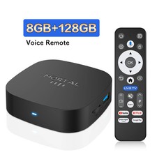 2025 New T1 8K HD TV Box Android 16.0 RK3518 Quad Core 8GB RAM 128GB ROM Dual W