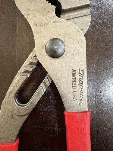 Snap On Tools AWP120 - 12” Adjustable Joint Pliers Long Red Handle - Foto 2 di 4