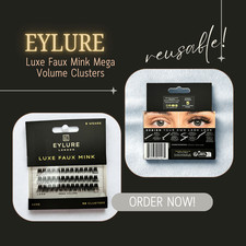 Eylure Luxe Faux Mink Clusters  - Reusable Up...