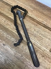 Vintage OTC TOOL CO. NCW-4 Rex Chain-Belt Pipe Wrench
