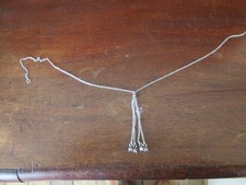 Silver Tone Star Pendant Necklace With Little Stars