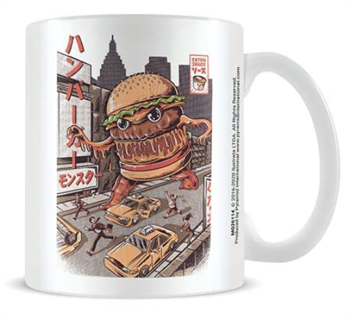 Pyramid International Burgerzilla Keramiktasse - Ilustrata - 325 Ml Mehrfarbig S-image