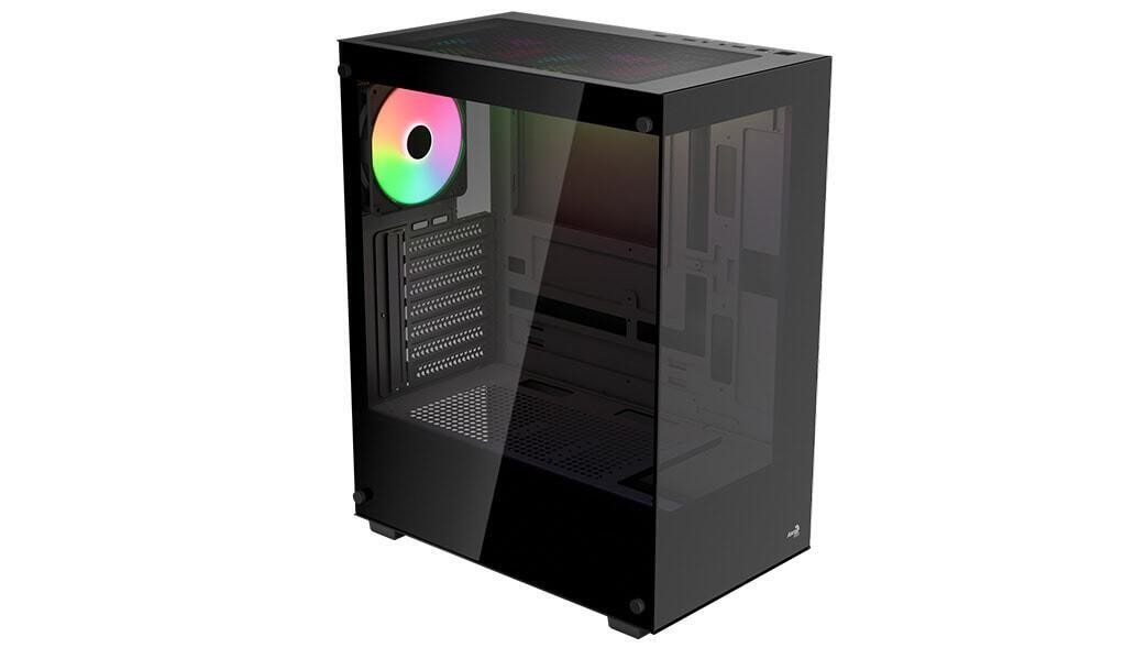 AeroCool PC Gehuse Pivot-G-BK-v3 Mid-Tower Schwarz 8190₽