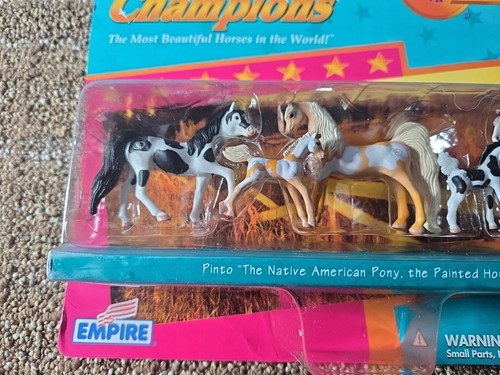 Empire Grand Champions Micro Mini Horse Collection Native American Ponies 1997 - Picture 5 of 8